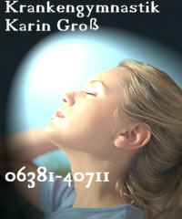 Werbung Krankengymnastik Karin Groß, Kusel